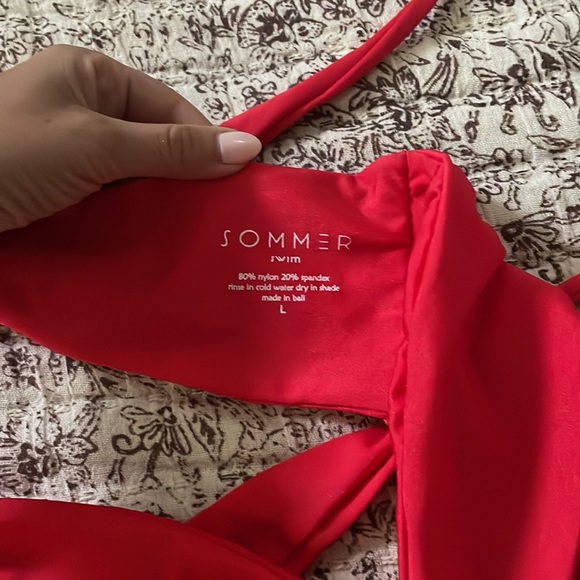 Sommer Swim Cece Top in Venere sz Large - Picture 3 of 3